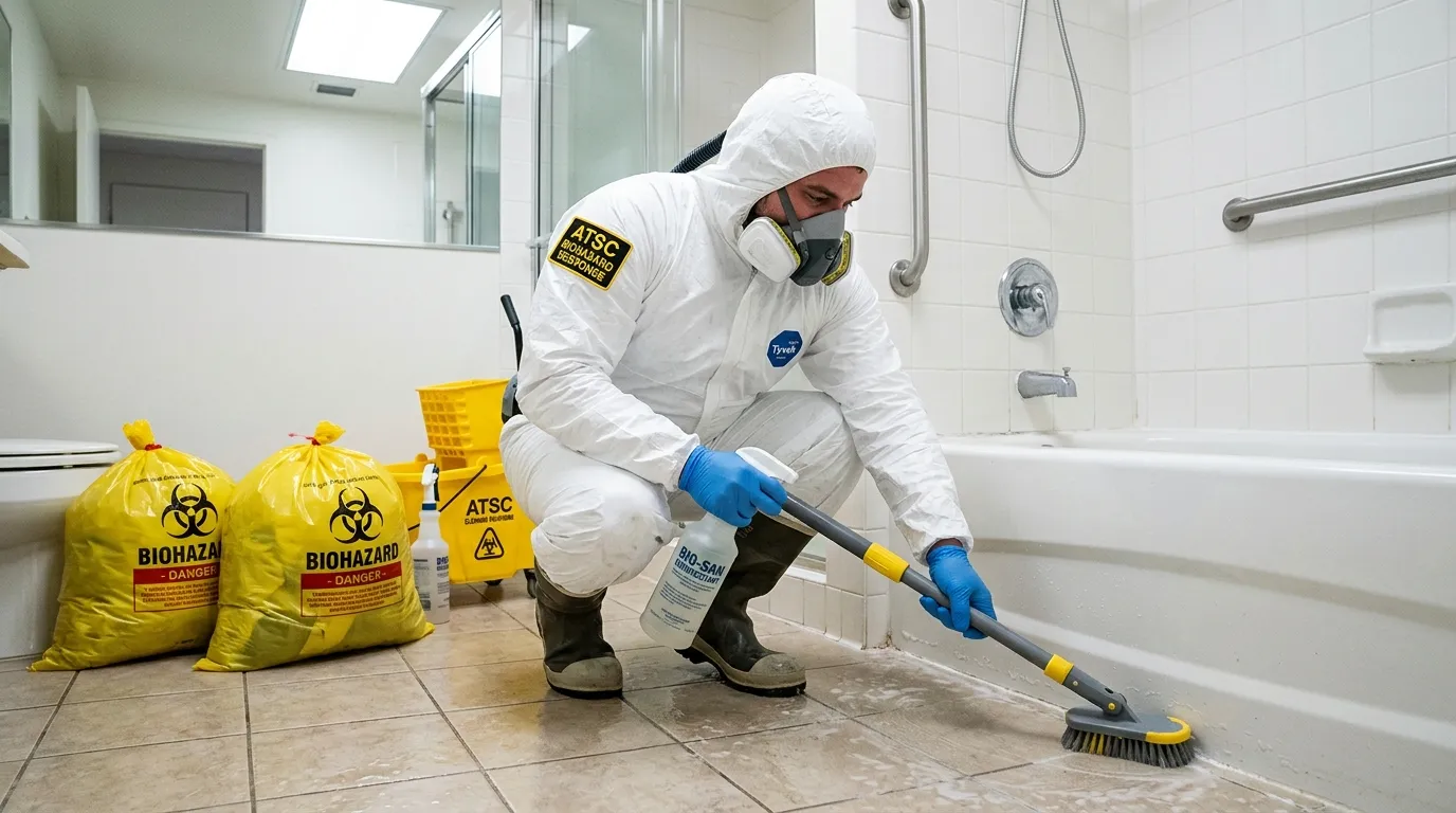 Decontamination equipment deployed for Blood Cleanup in Livermore